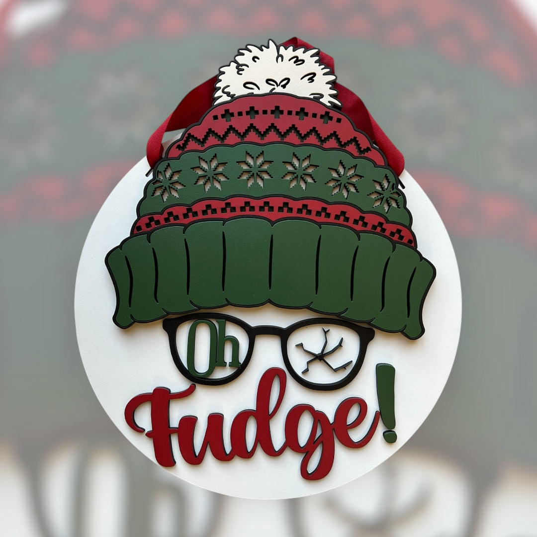 Oh Fudge Door Hanger